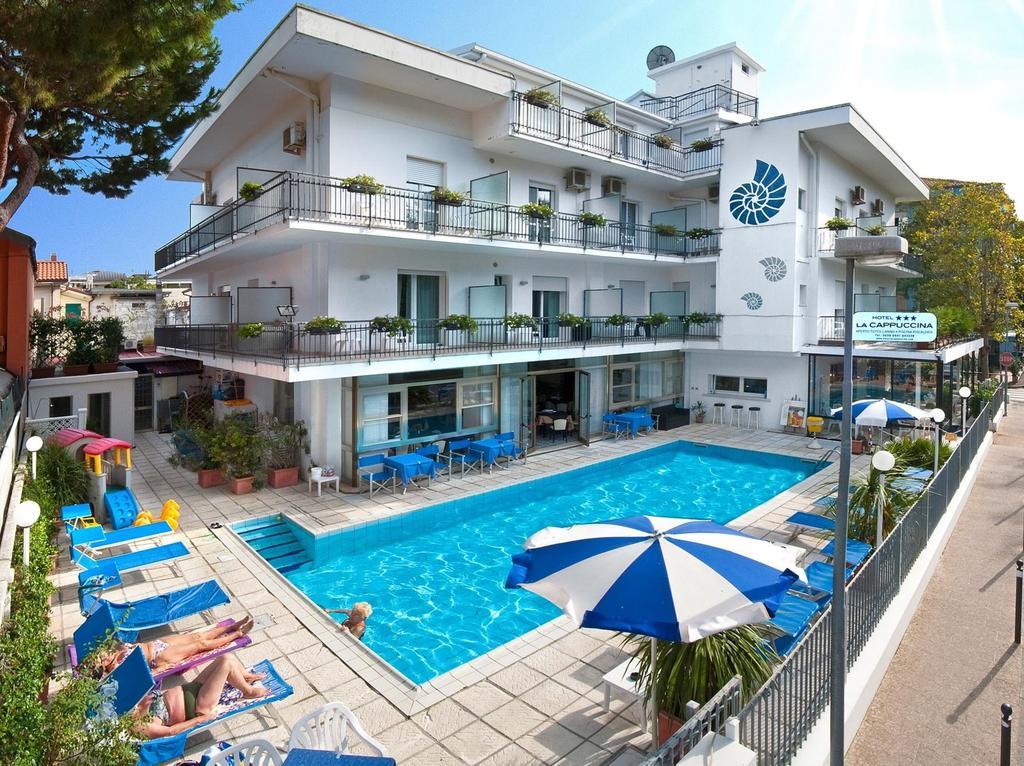 Hotel La Cappuccina Riccione Bagian luar foto