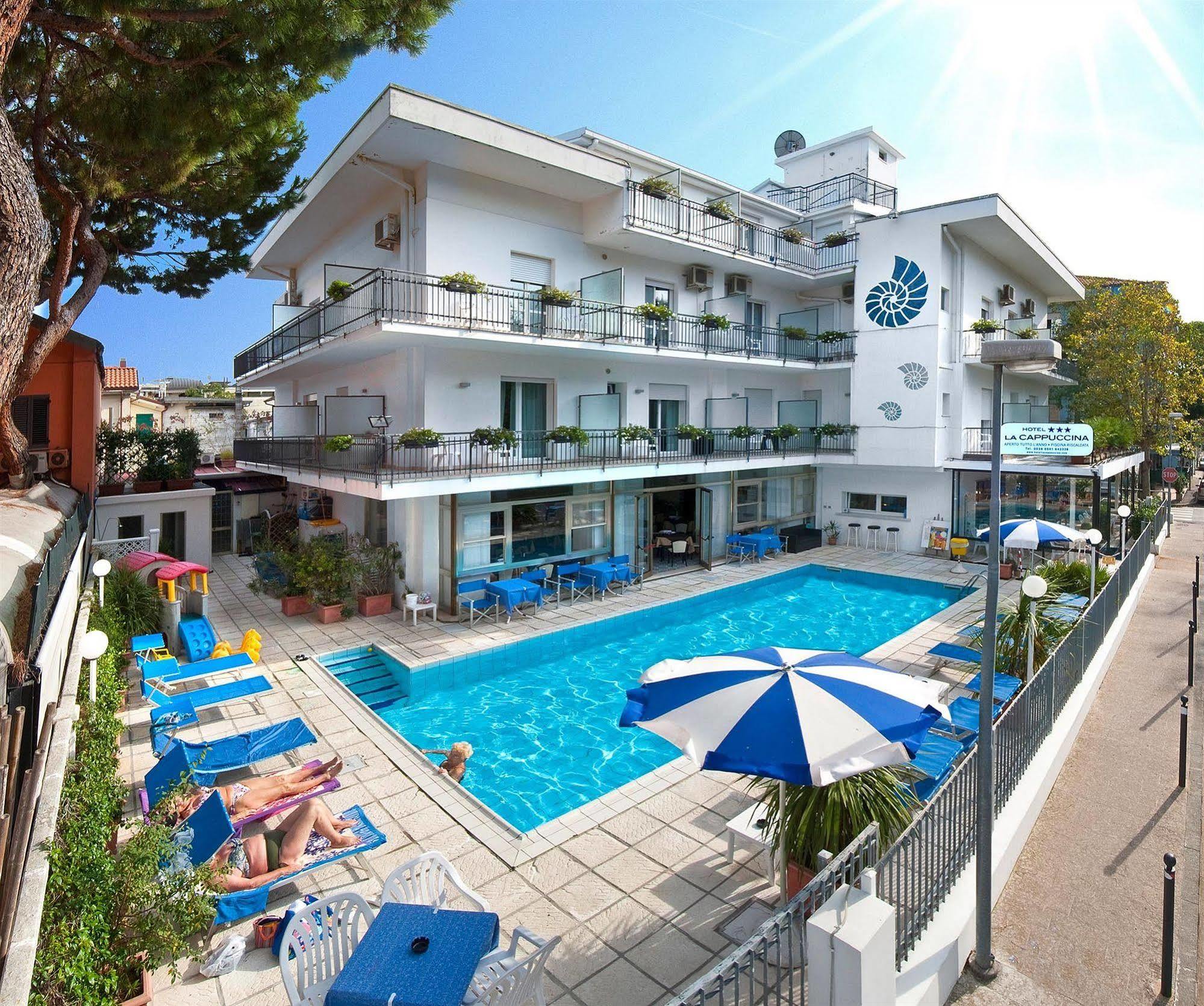 Hotel La Cappuccina Riccione Bagian luar foto