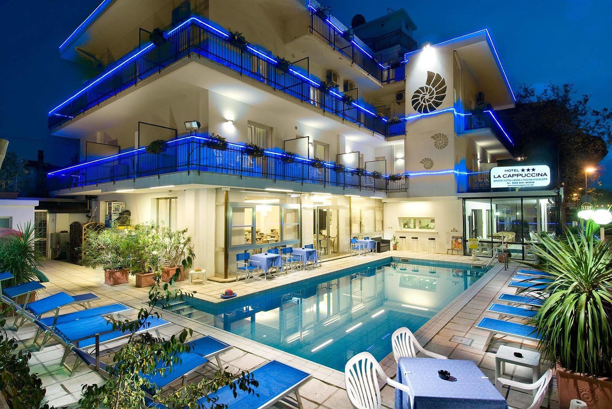 Hotel La Cappuccina Riccione Bagian luar foto
